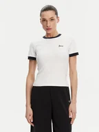 Koszulki i topy damskie - Guess T-Shirt V5GP08 KCRN2 Biały Regular Fit - miniaturka - grafika 1