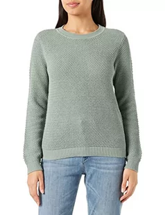 Vila Damski sweter z dzianiny VIDALO O-Neck L/S Knit TOP/SU-NOOS, Green Milieu, XS, Green Milieu, XS - Swetry damskie - miniaturka - grafika 1