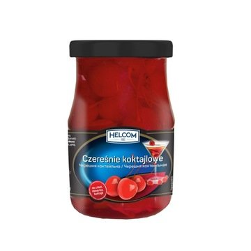 Czereśnie koktajlowe czerwone 370g Helcom