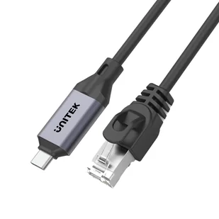 Unitek Kabel Ethernet USB C RJ-45 LAN, przewód sieciowy, 3m - Patchcordy - miniaturka - grafika 1