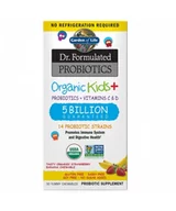Układ pokarmowy - Garden of life Dr. Sformułowane Organiczne Probiotyki - Dla Dzieci - Truskawka i Banan 30 Kapsułek - miniaturka - grafika 1