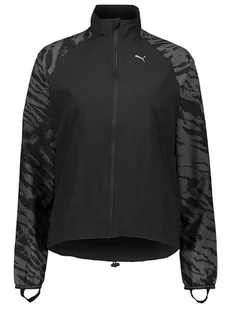 Puma Kurtka funkcyjna "Run Ultraweave" w kolorze czarnym - Kurtki i kamizelki sportowe damskie - miniaturka - grafika 1