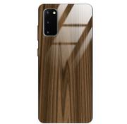 Etui i futerały do telefonów - Etui drewniane Samsung Galaxy S20 Premium Wood Brown Forestzone Glass - miniaturka - grafika 1