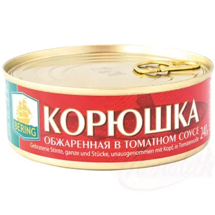 Wędzony szprot w sosie pomidorowym, 240 g - Konserwy i dania rybne - miniaturka - grafika 1