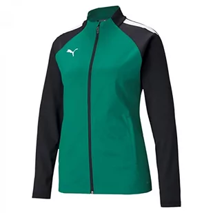 PUMA PUMA Teamliga damska kurtka treningowa Pepper Green-Puma Black m 657252 - Kurtki damskie - miniaturka - grafika 1