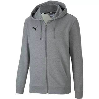 Bluzy męskie - Bluza Męska Puma Teamgoal 23 Casuals Hooded Jacket Szara 656708 33-M - grafika 1