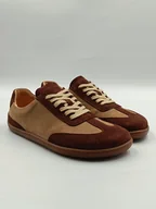 Półbuty damskie - Barefoot ZOLI damskie buty minimalistyczne beż z brązem dwie tęgości G/H 36 - miniaturka - grafika 1