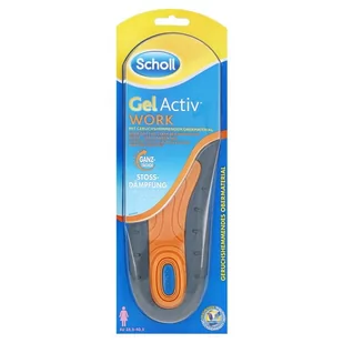 Scholl Scholl Wkładki żelowe GelActiv Work dla kobiet 2 Stk 2.0 szt - Wkładki higieniczne - miniaturka - grafika 1