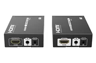 Kable komputerowe i do monitorów - PremiumCord Kabel Przedłużacz HDMI baseT Ultra HD 4k x 2k do 70m za pośrednictwem Cat5e Cat6 - miniaturka - grafika 1