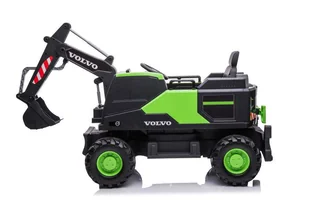 Koparka Na Akumulator Volvo DK-VE888 Zielona - Pojazdy elektryczne dla dzieci - miniaturka - grafika 6