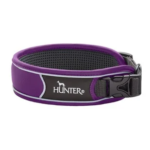 HUNTER Obroża HUNTER Divo 67585 25 35 cm) Fioletowo-szary - Obroże dla psów - miniaturka - grafika 1