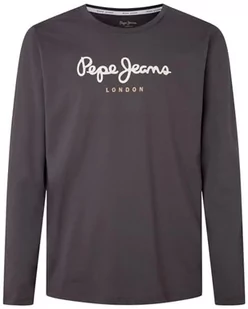 Pepe Jeans Koszulka męska Eggo Long N, Czarny (sprany w czarny), S - Koszulki męskie - miniaturka - grafika 1