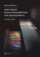 Filozofia i socjologia - Nowy język badań sondażowych nad religijnością. Analizy i próby - miniaturka - grafika 1