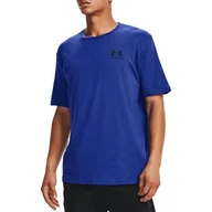 Koszulki męskie - Koszulka męska Sportstyle Left Chest Short Sleeve Under Armour  niebieska r. L - miniaturka - grafika 1