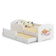 Łóżka dla dzieci i młodzieży - Łóżko podwójne LUK 160x80 Syrenka - miniaturka - grafika 1