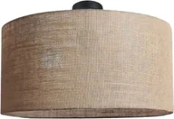 Lampy sufitowe - Lampa sufitowa Solar Plafon BOHO lampa sufitowa do salonu sypialni len - miniaturka - grafika 1