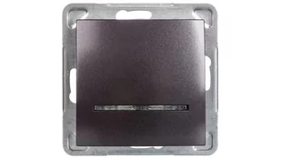 Ospel Impresja antracyt łącznik jednobiegunowy ŁP-1YS/m/50 ŁP-1YS/m/50 - Wyłączniki światła i elektryczne - miniaturka - grafika 2