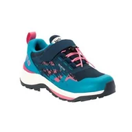Buty dla dziewczynek - Buty do chodzenia dla dzieci Jack Wolfskin Villi Hiker Texapore Low - miniaturka - grafika 1
