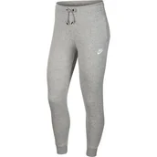 Spodnie damskie - Spodnie damskie Nike W Essential Pant Reg Fleece szare BV4095 063-XXL - miniaturka - grafika 1