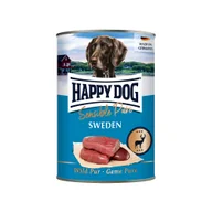 Mokra karma dla psów - 5 + 1 gratis! Happy Dog Pure, 6 x 400 g - Sweden (Wild Pur) - miniaturka - grafika 1