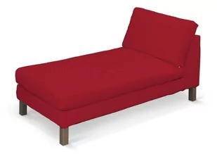 Dekoria pl pl Pokrowiec na szezlong Karlstad wolnostojący krótki czerwony 80 x 160 x 80 cm Etna 732-705-60 - Pokrowce na meble - miniaturka - grafika 1