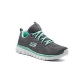 Buty trekkingowe damskie - Buty treningowe damskie Skechers Bobssquad Breeze Way - miniaturka - grafika 1