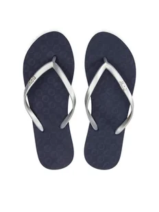 Roxy Japonki ARJL100682 Srebrny - Klapki i japonki damskie - miniaturka - grafika 1