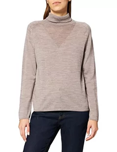 G-STAR RAW Damski sweter z golfem, Brązowy (Dk Toggee Htr B692-c826), M - Swetry damskie - miniaturka - grafika 1