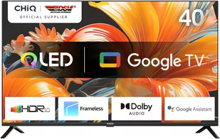Telewizor ChiQ L40QG7V 40" QLED Full HD Google TV - Telewizory - miniaturka - grafika 1