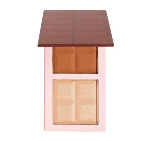 Revolution Makeup Makeup Revolution Chocolate Contour Palette Paleta do Konturowania Medium MUR-4256 - Bronzery i konturowanie twarzy - miniaturka - grafika 1