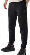 Dresy męskie - Spodnie dresowe treningowe bawełniane męskie 4F M0784 z odblaskiem R. XL - miniaturka - grafika 1