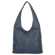 Torebki damskie - Uniwersalne Torebki Damskie Shopper Bag firmy Hernan HB0141 Jasno Niebieska - miniaturka - grafika 1