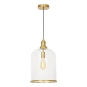 Lampy sufitowe - Lampa wisząca mosiężna nowoczesna Sarini LDP 1206-1 (MD) Lumina Deco - miniaturka - grafika 1