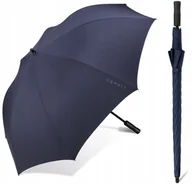 Parasole - PARASOLKA PARASOL DAMSKA MĘSKA ESPRIT DŁUGA GRANATOWA XXL - miniaturka - grafika 1