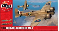 Kolekcjonerskie modele pojazdów - Model do sklejania Bristol Blenheim Mk.1 1/48 - miniaturka - grafika 1
