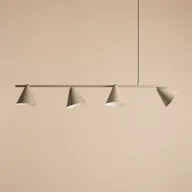 Lampy sufitowe - Form Beige lampa wisząca 4-punktowa 1108L17 - miniaturka - grafika 1