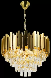 Valetta lampa wisząca 5xE27 złota 6268/5 TR - Lampy sufitowe - miniaturka - grafika 1
