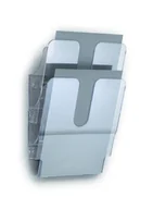 Półki na dokumenty - DURABLE Półka Na Dokumenty A4 DURABLE Flexiplus 2 Szt. Pion Przeźrocz. - miniaturka - grafika 1
