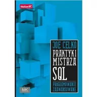 Bazy danych - Praktyki mistrza SQL Programowanie zaawansowane - Wysyłka od 3,99 - miniaturka - grafika 1