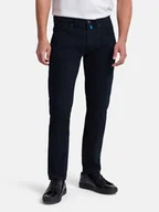 Spodnie męskie - Pierre Cardin Spodnie - Tapered fit - w kolorze granatowym - miniaturka - grafika 1