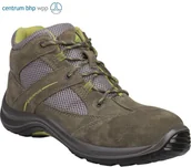 Obuwie robocze - Delta Plus Buty z weluru skórzanego poliestru typu mesh podeszwa z dwuwarstwowego PU kolor szaro-zielony rozmiar 39 PIED VIRAGSPGV39 VIRAGSPGV39 - miniaturka - grafika 1