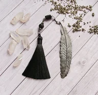 Zakładki do książek - Czarny turmalin - OCHRONA - zakładka LUX - miniaturka - grafika 1