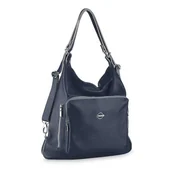 Plecaki - Plecak torebka 2w1 BETLEWSKI TWB-DOL-17 granatowy - miniaturka - grafika 1