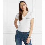 Koszulki i topy damskie - Armani Exchange T-shirt | Regular Fit - miniaturka - grafika 1
