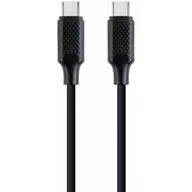 Kable komputerowe i do monitorów - GEMBIRD KABEL USB TYPE-C 100W PD 1.5M CZARNY - Zamów do 16:00, wysyłka kurierem tego samego dnia! - miniaturka - grafika 1