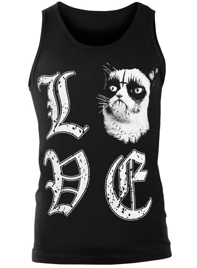 koszulka na ramiączkach AMENOMEN - LOVE (OMEN116KR)-S