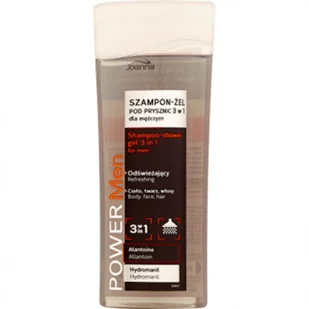 Joanna Power Men Refreshing Shampoo-Shower Gel 3in1 odświeżający szampon-żel 3w1 100ml - Szampony dla mężczyzn - miniaturka - grafika 2