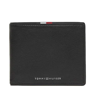 Duży Portfel Męski Tommy Hilfiger Th Corp Cc & Coin AM0AM13740 Czarny - Portfele - miniaturka - grafika 1