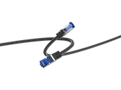 Kable miedziane - Kabel sieciowy ISY IPC-1021 5m Czarny - miniaturka - grafika 1