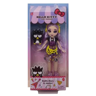 Mattel Hello Kitty. GWW98 GWW95 Lalka Badtz-Maru + Jazzlyn - Lalki dla dziewczynek - miniaturka - grafika 1